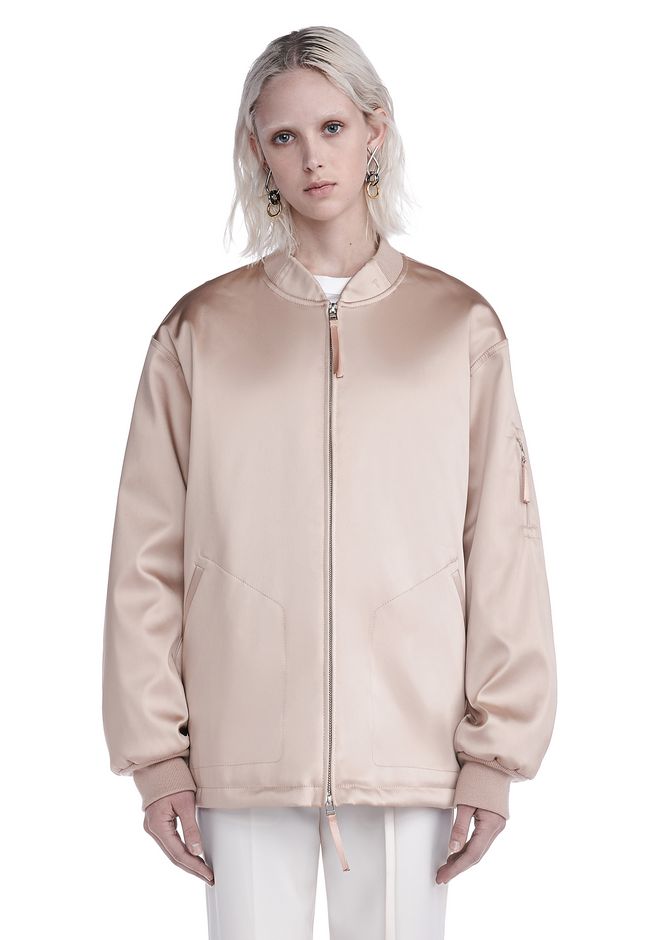 Alexander Wang ‎WATER RESISTANT NYLON BOMBER ‎ ‎JACKETS AND OUTERWEAR