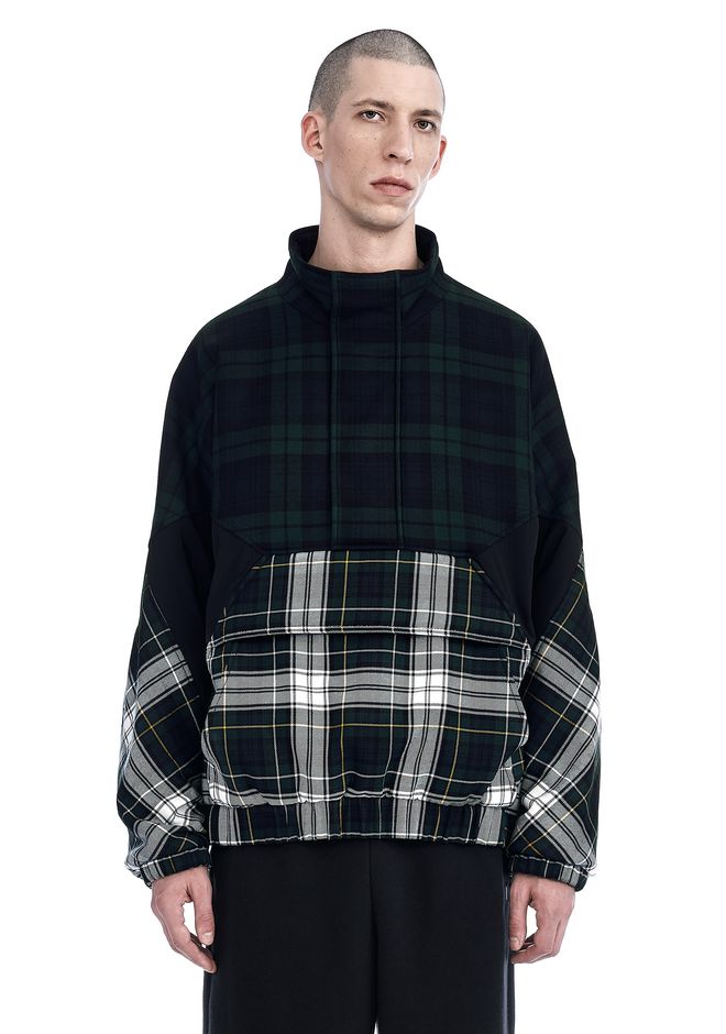 Download Alexander Wang ‎TARTAN WARM UP PULLOVER ‎ ‎JACKETS AND ...