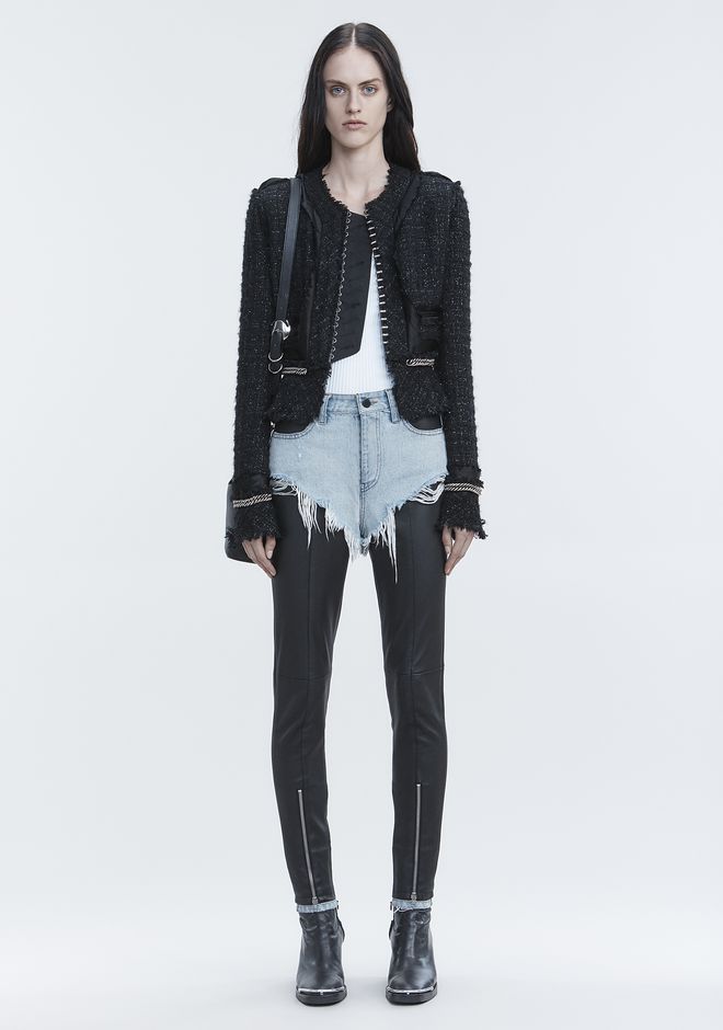 alexander wang deconstructed shirt
