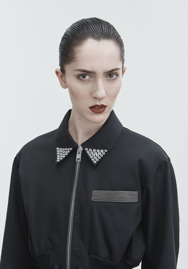 Alexander Wang ‎CROPPED UTILITY JACKET ‎ ‎JACKETS AND OUTERWEAR ...