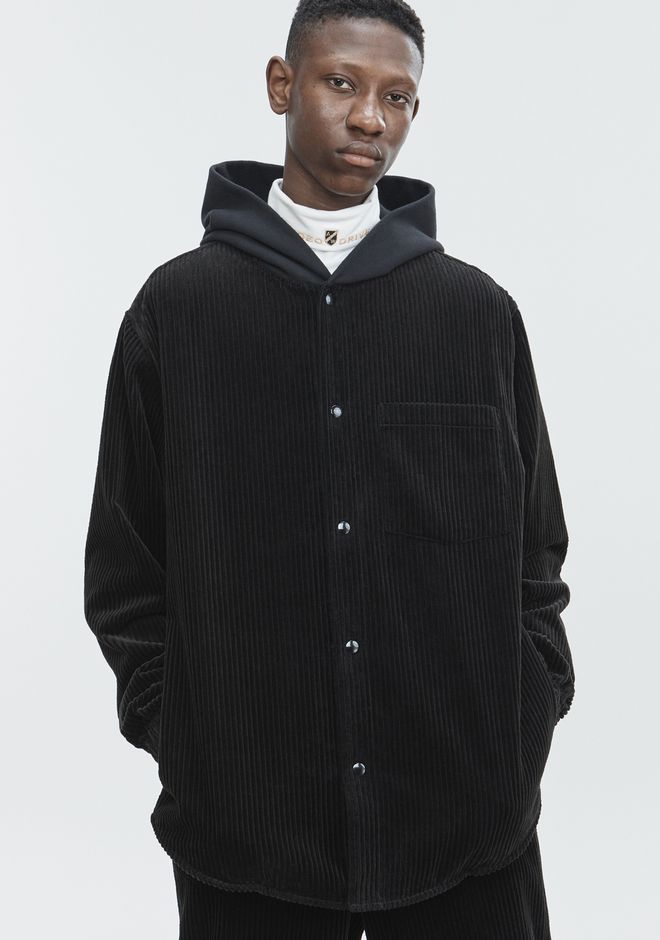 Alexander Wang ‎CORDUROY HOODIE ‎ ‎JACKETS AND OUTERWEAR ‎ | Official Site