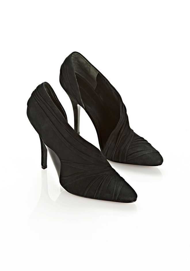 alexander wang blue heels