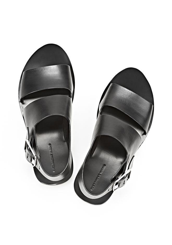 alexander wang sandals flat