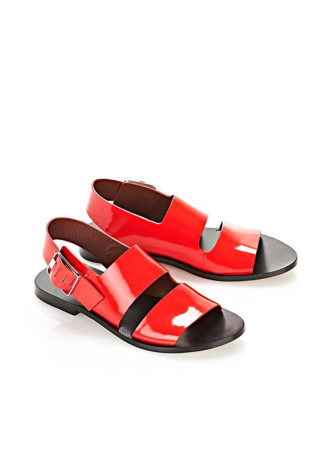 alexander wang sandals flat