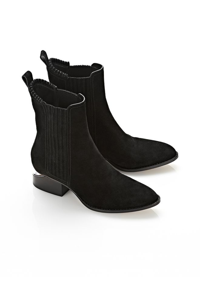 alexander wang snakeskin boots