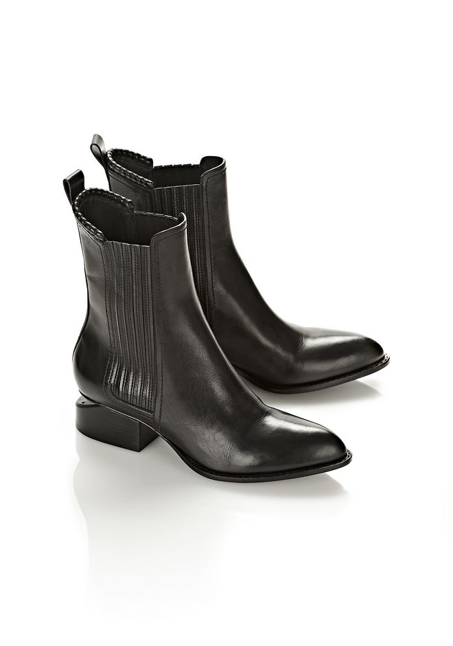 Alexander Wang ‎ANOUCK BOOT WITH MATTE BLACK ‎ ‎BOOTS‎ | Official Site