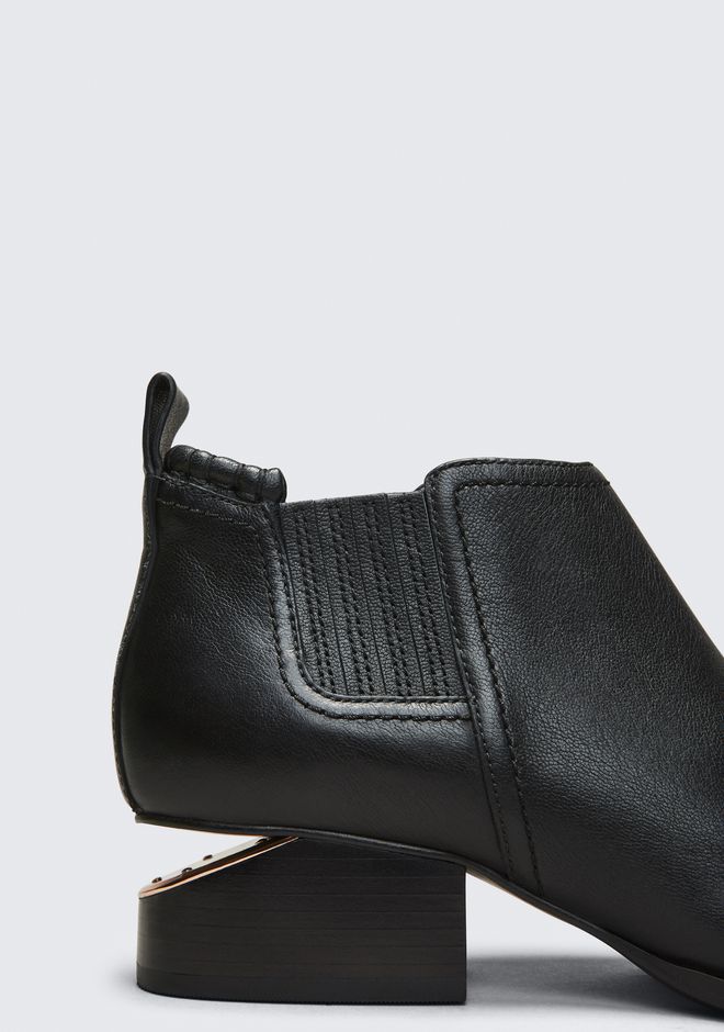 kori bootie with rose gold