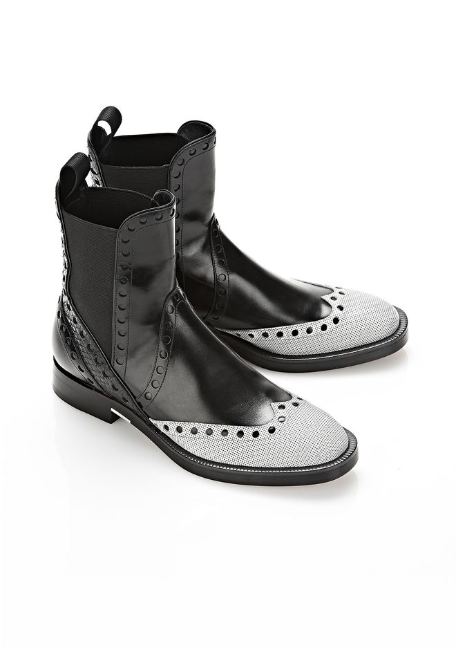 alexander wang andy leather brogues