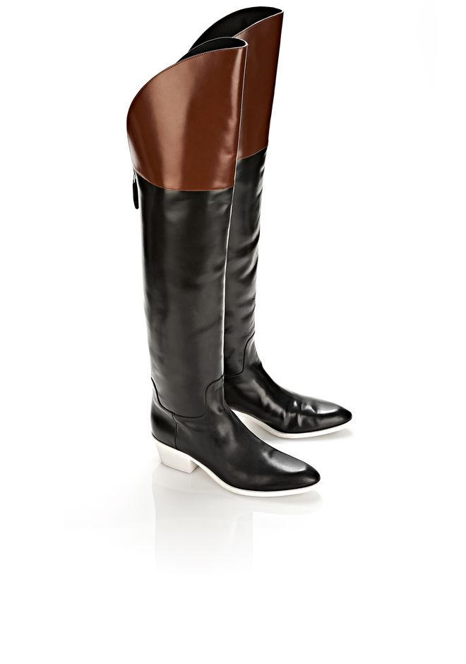 alexander wang flat boots