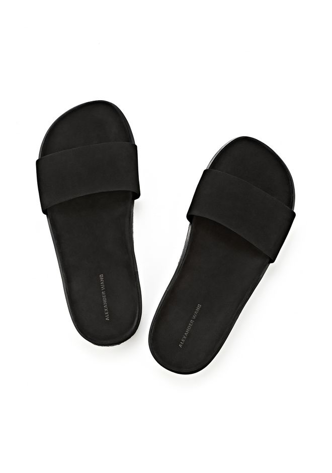 Alexander Wang ‎JAC SUEDE SANDAL ‎ ‎FLATS‎ | Official Site