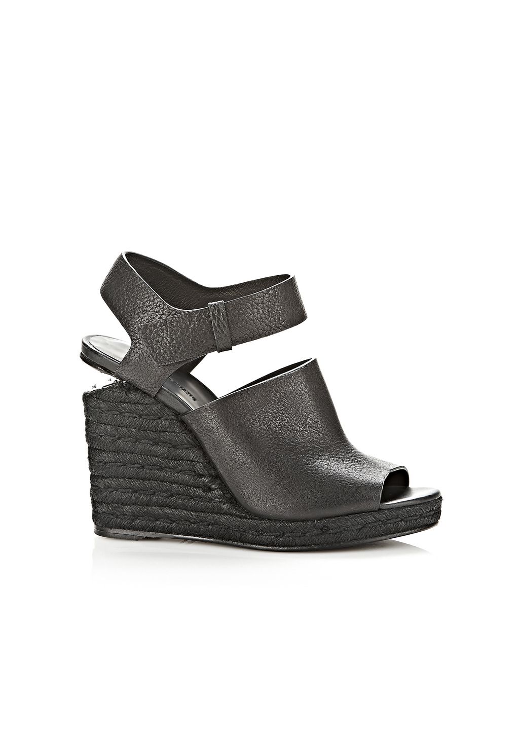 Alexander Wang ‎TORI ESPADRILLE WEDGE WITH RHODIUM ‎ ‎Heels‎ | Official ...