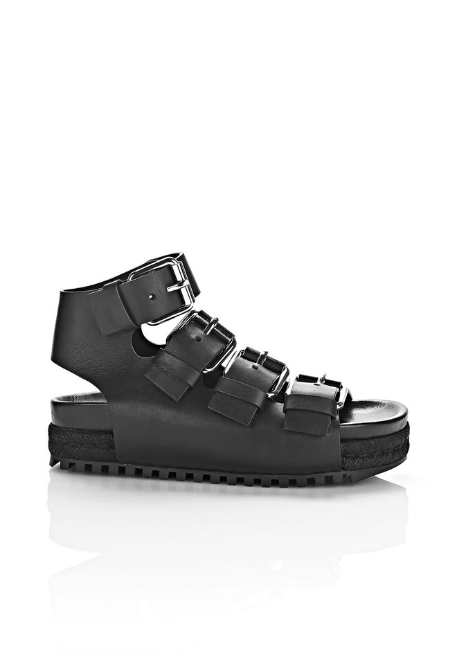 alexander wang sandals flat