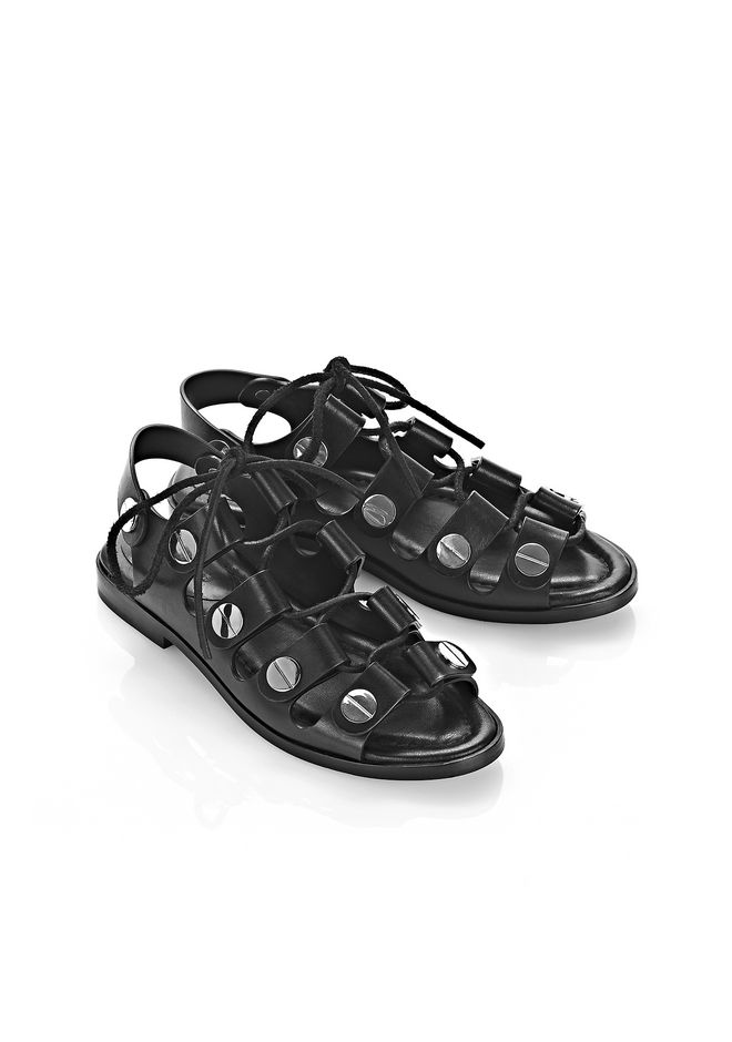 alexander wang sandals flat