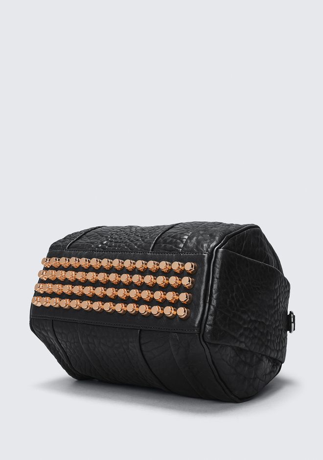 rose gold alexander wang bag