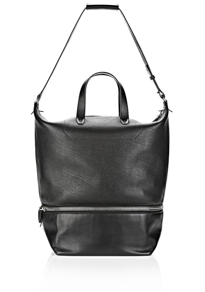 Alexander Wang ‎EXPLORER TOTE IN BLACK WITH RHODIUM ‎ ‎Travel ...