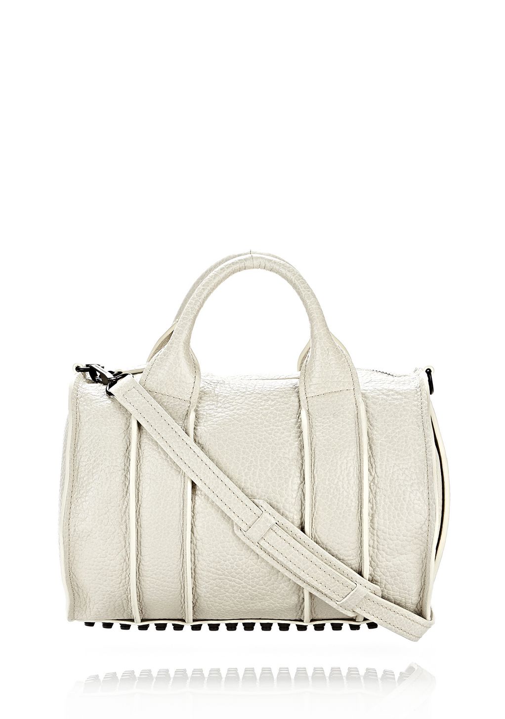 Alexander Wang ‎INSIDE OUT ROCCO IN CHALK WITH MATTE BLACK ‎ ‎Shoulder ...