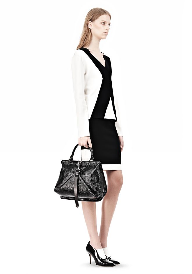 Alexander Wang ‎OPANCA IN BLACK WITH RHODIUM ‎ ‎Shoulder Bag‎ |Official ...