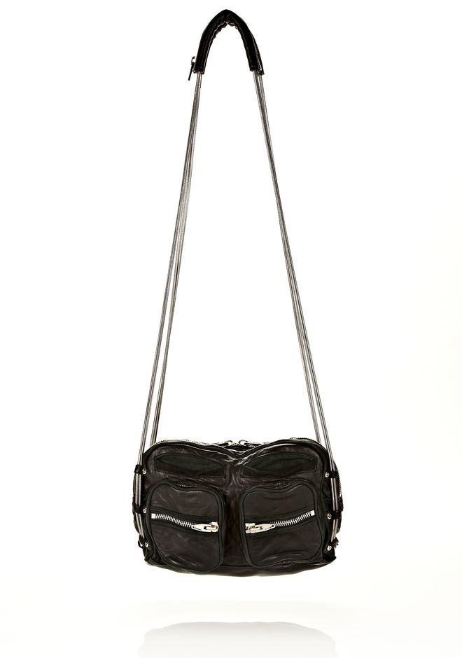 Alexander Brenda Chain In Washed Black With Rhodium Alexander Brenda Chain In Washed Black With Rhodium Shoulder Bag 12 N F