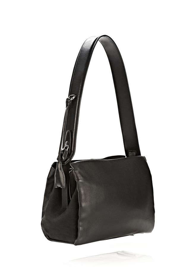 Alexander Wang ‎PELICAN SATCHEL IN BLACK WITH RHODIUM ‎ ‎Shoulder Bag ...