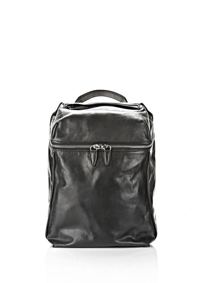 Alexander Wang ‎INSIDE OUT BACKPACK IN BLACK WITH RHODIUM ‎ ‎BACKPACK ...