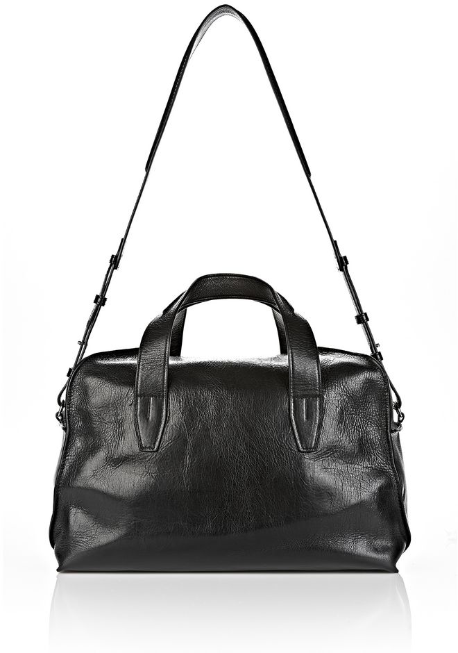 Alexander Wang ‎INSIDE OUT SMALL DUFFLE IN BLACK WITH RHODIUM ...