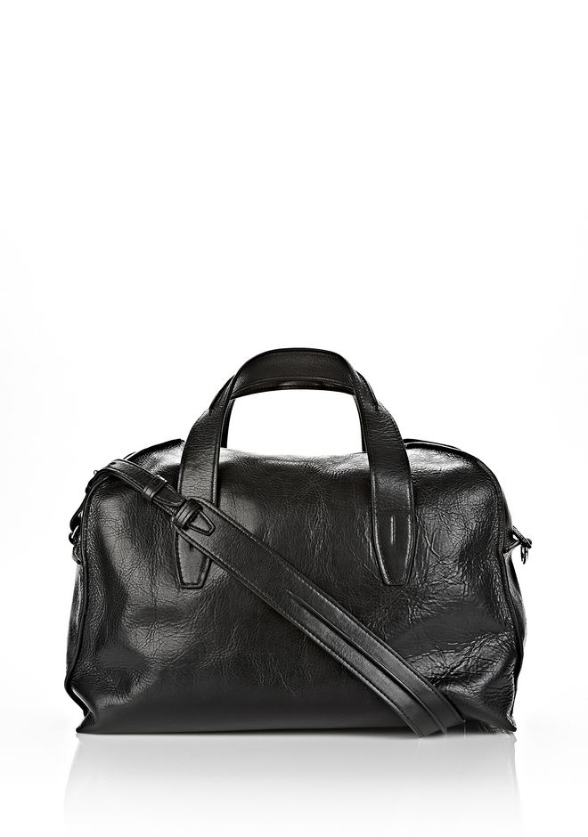 Alexander Wang ‎INSIDE OUT SMALL DUFFLE IN BLACK WITH RHODIUM ...