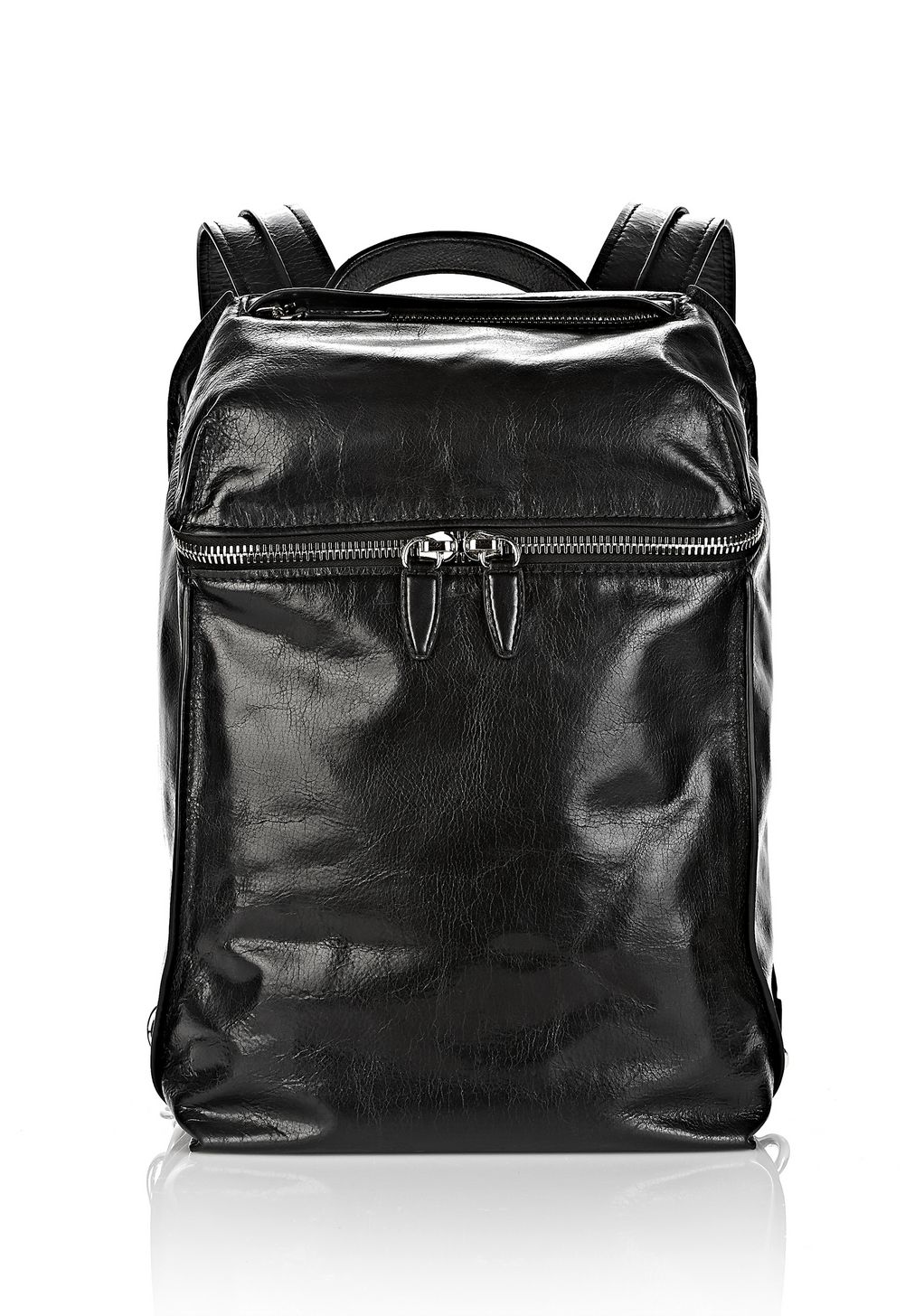 Alexander Wang ‎INSIDE OUT BACKPACK IN BLACK WITH RHODIUM ‎ ‎BACKPACK ...