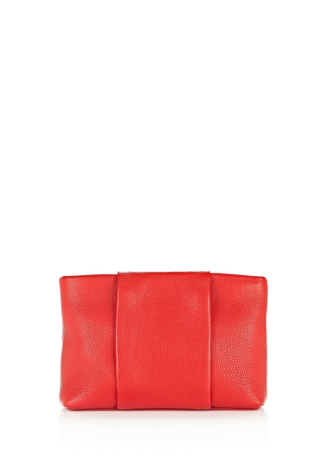 alexander wang satin pouch