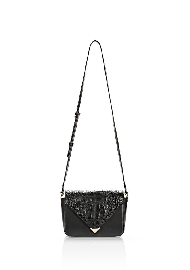 Alexander Wang ‎EMBOSSED PRISMA ENVELOPE SLING WITH PALE GOLD ...