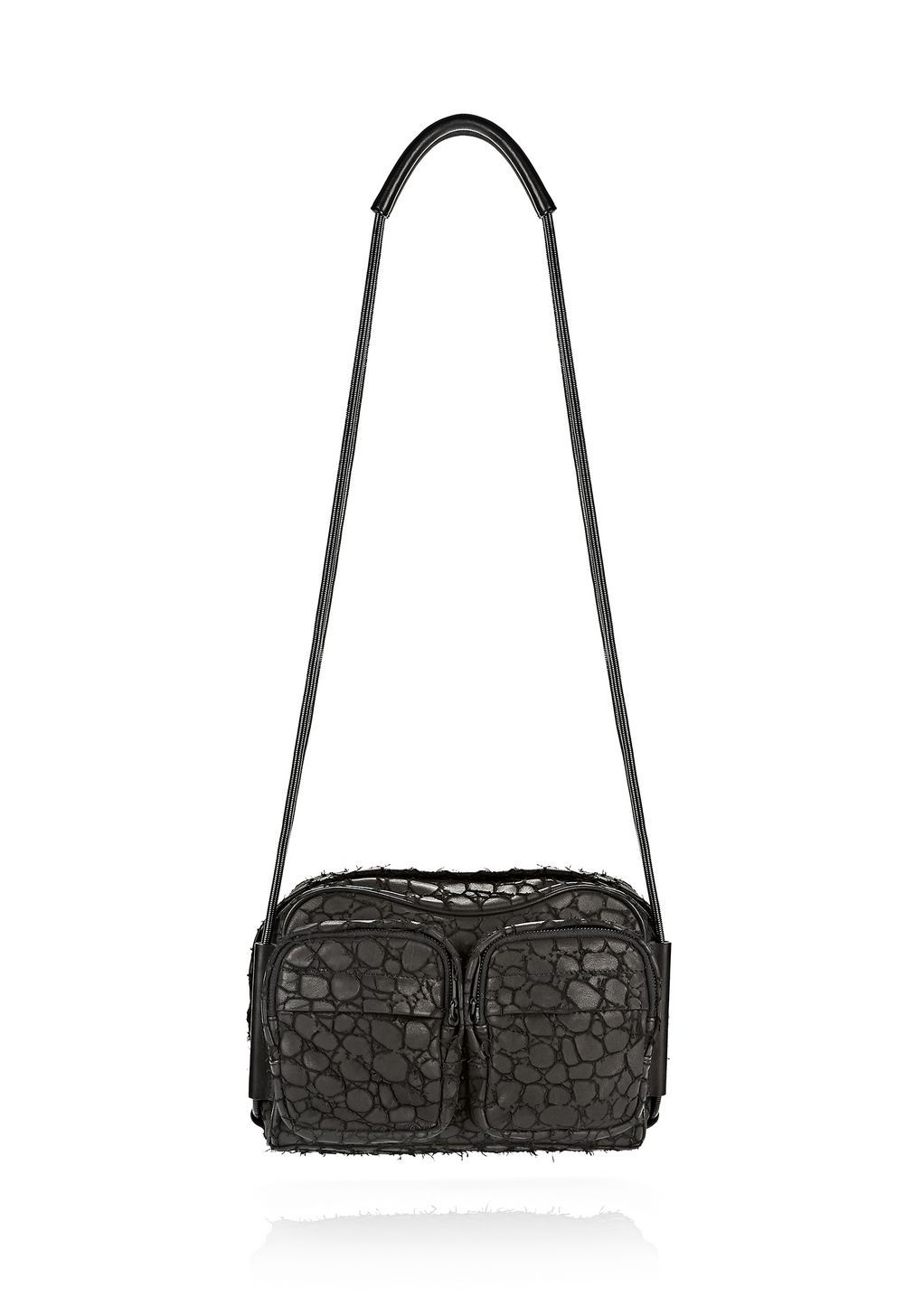 Alexander Wang ‎EXCLUSIVE BRENDA CAMERA IN EMBOSSED CROC ‎ ‎Shoulder ...