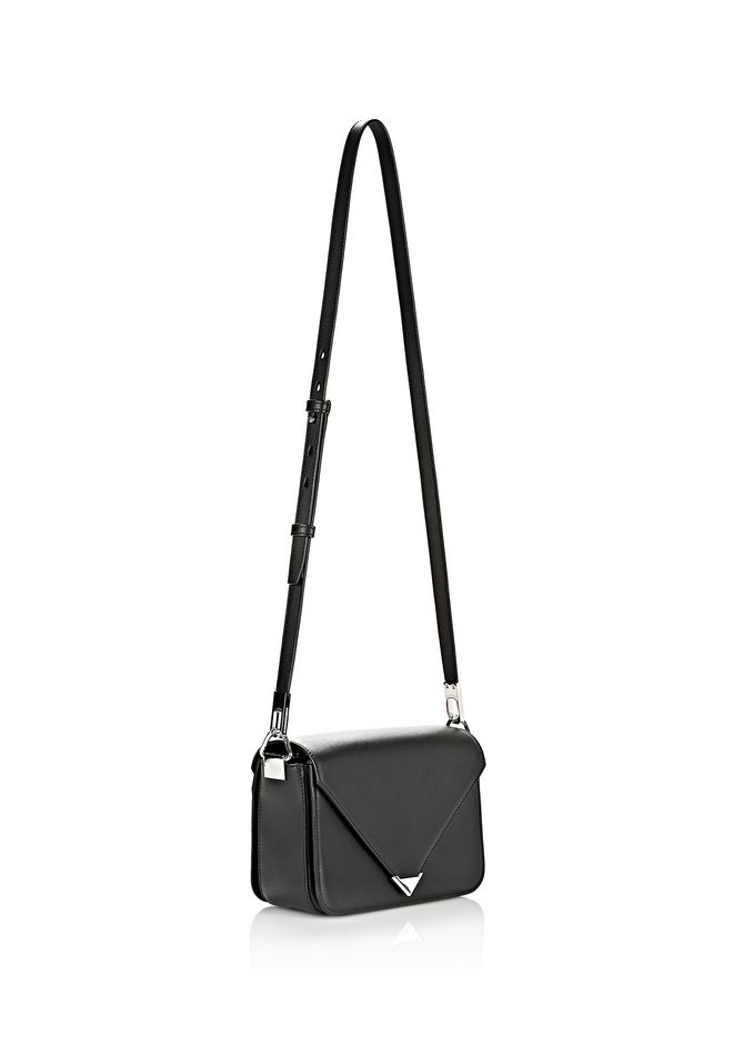 Alexander Wang ‎PRISMA ENVELOPE SLING IN BLACK WITH RHODIUM ‎ ‎Shoulder ...