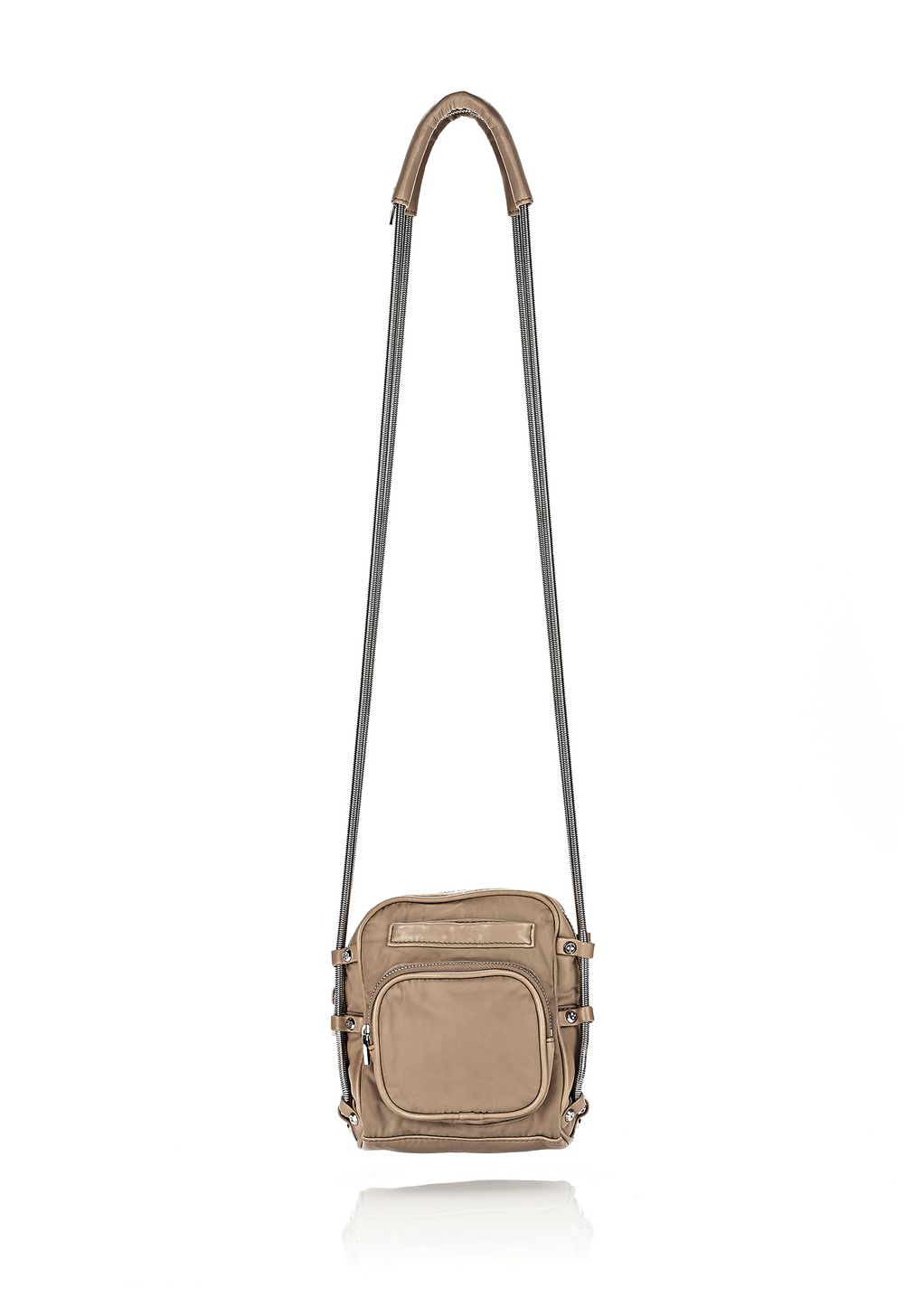 Alexander Wang ‎BRENDA CAMERA IN KHAKI LEATHER AND NYLON ‎ ‎Shoulder ...