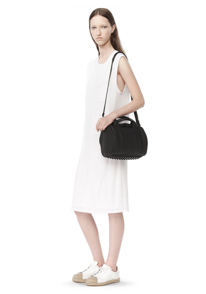 Alexander Wang ‎ROCKIE IN MATTE BLACK ‎ ‎Shoulder Bag‎ | Official Site