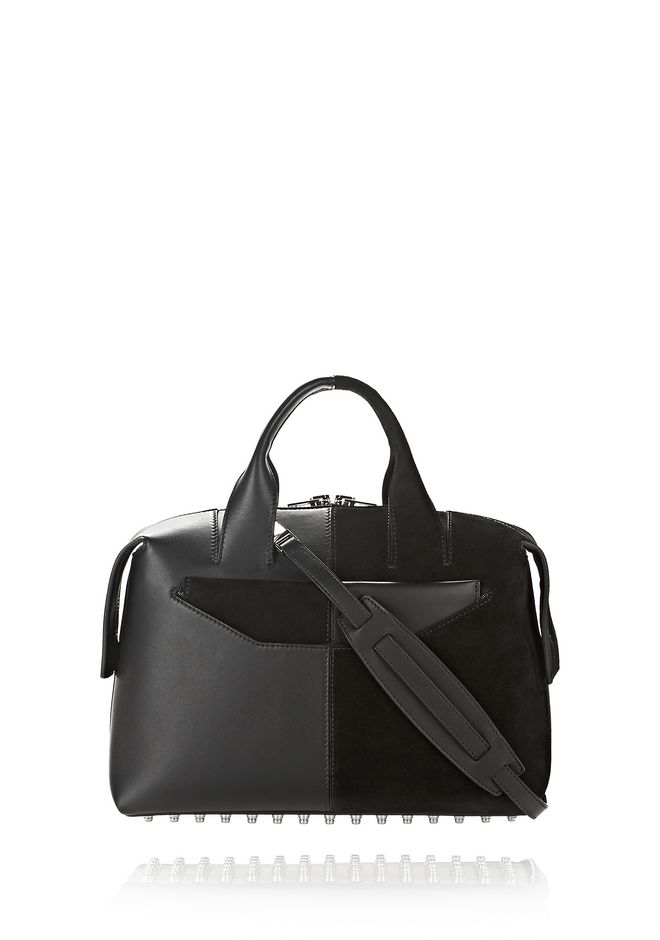 Alexander Wang ‎ROGUE LARGE SATCHEL IN SUEDE AND LEATHER COMBO ...