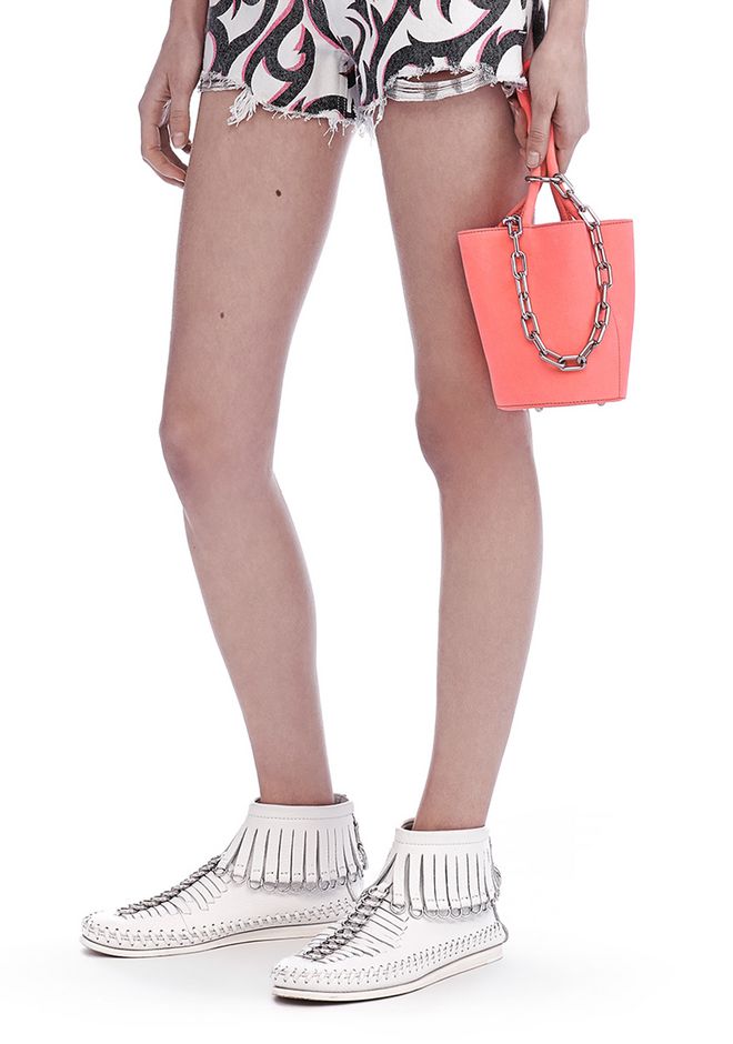 alexander wang roxy mini bucket bag