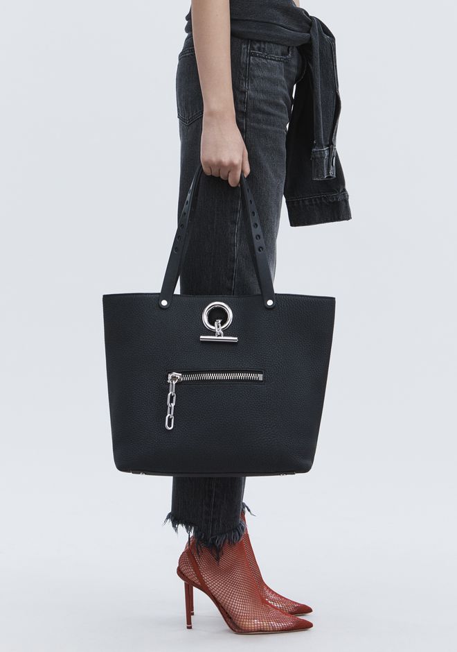 Alexander Wang ‎RIOT TOTE IN MATTE BLACK WITH RHODIUM ‎ ‎TOTE ...