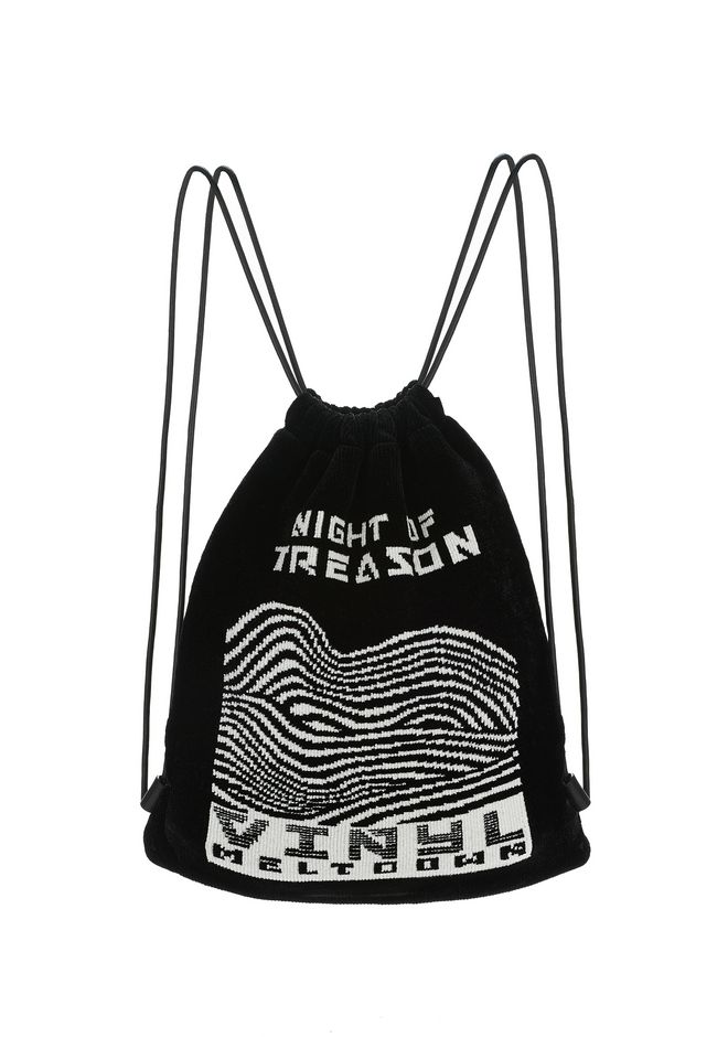 alexander wang drawstring bag
