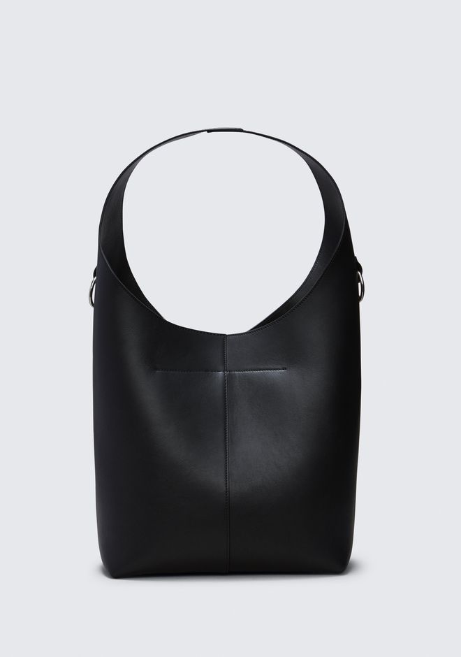 Alexander Wang ‎GENESIS HOBO IN BLACK WITH BOX CHAIN IN BLACK ...