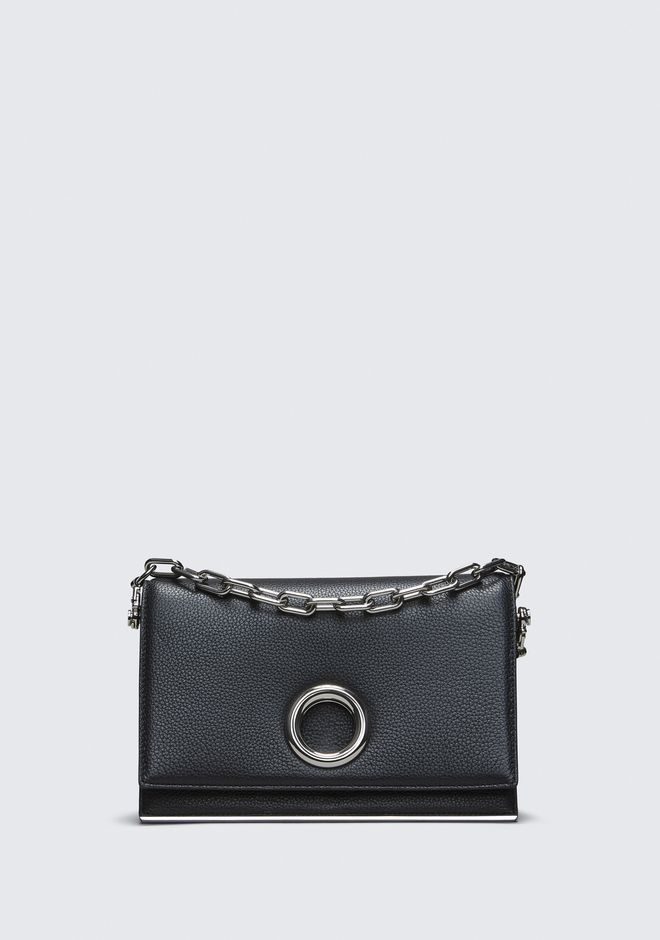 alexander wang black clutch