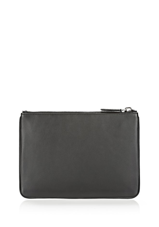 alexander wang satin pouch