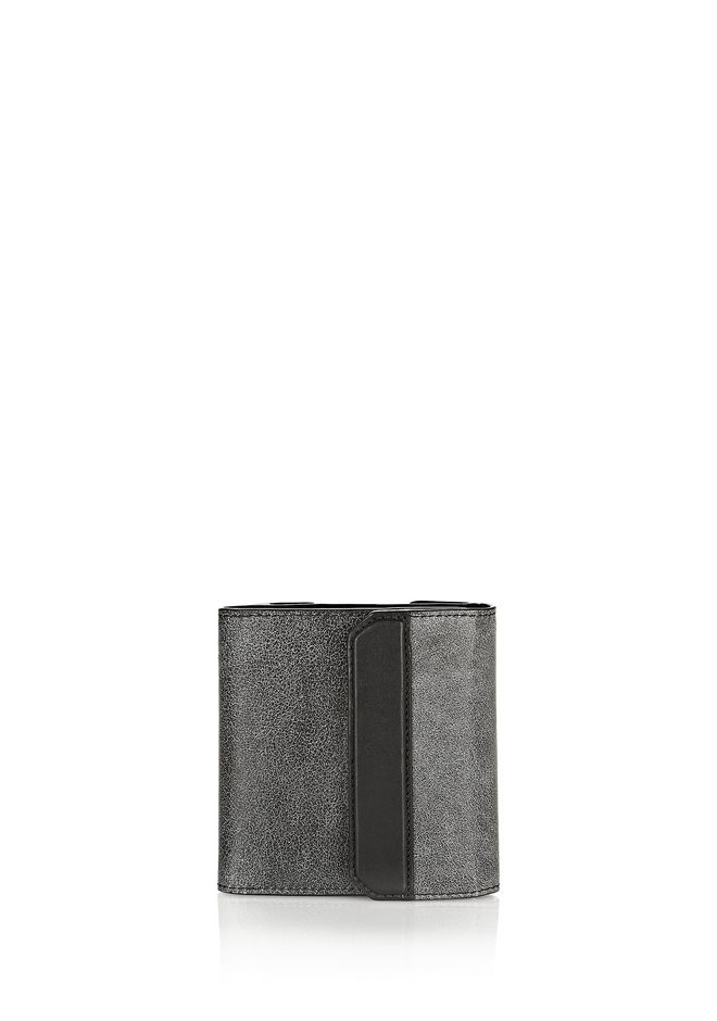 Alexander Wang ‎CHASTITY COMPACT WALLET IN DISTRESSED BLACK ‎ ‎Wallets ...