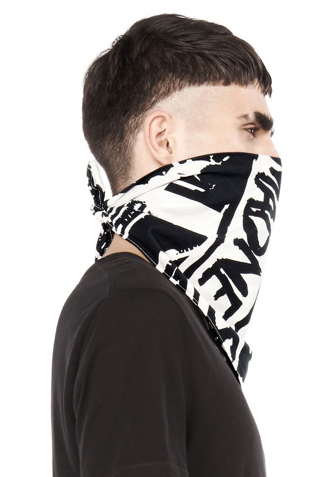 alexander wang chainmail bandana bag