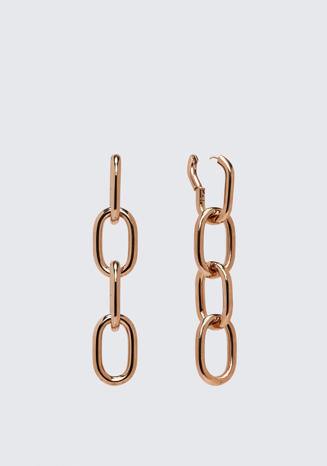 Alexander Wang ‎FOUR LINK CHAIN EARRINGS IN ROSE GOLD ‎ ‎Accessories