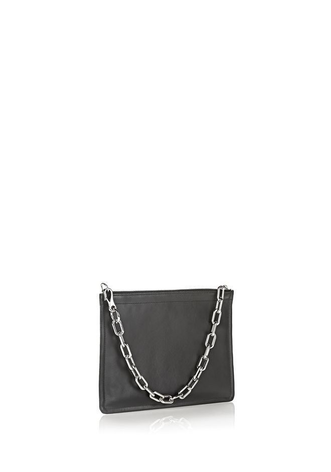 alexander wang satin pouch