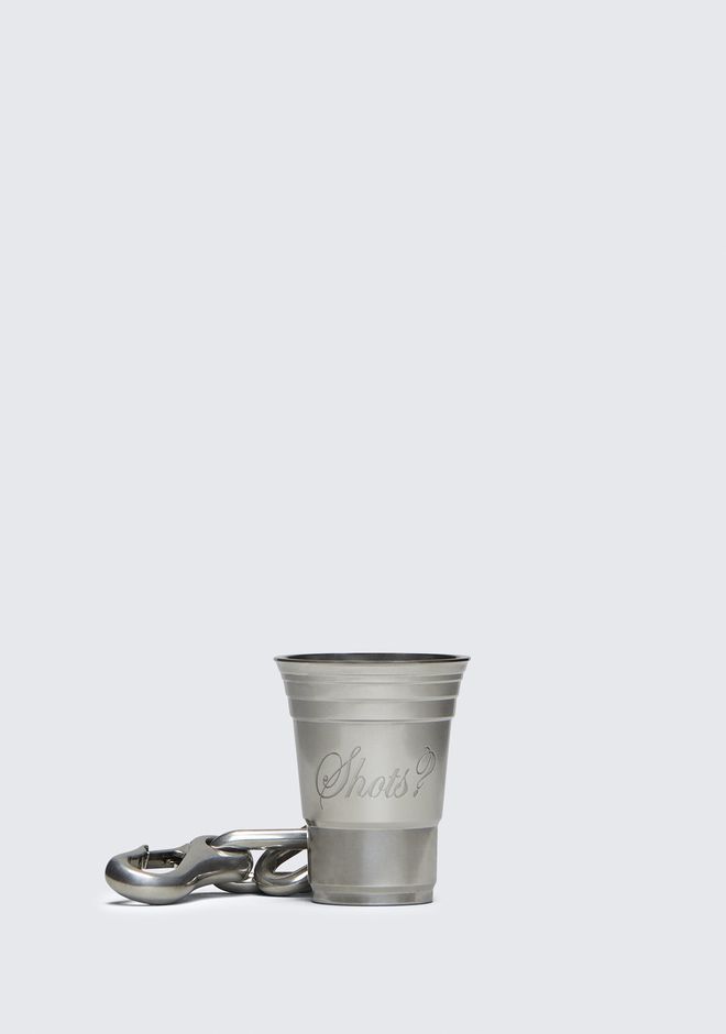 Alexander Wang ‎SHOT GLASS KEYCHAIN ‎ ‎Charm‎ Official Site