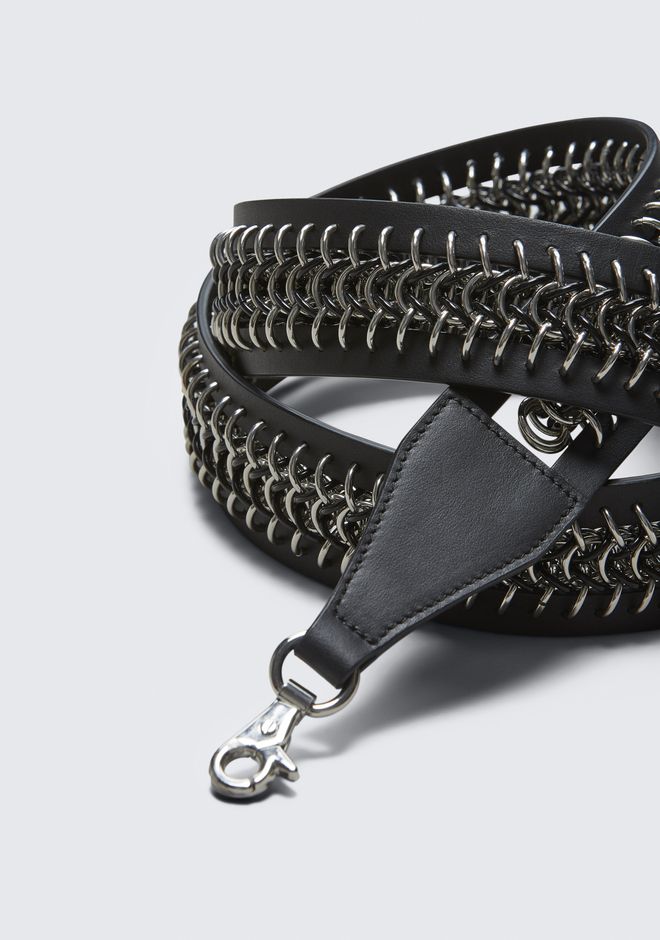 Alexander Wang ‎BOX CHAIN SHOULDER STRAP ‎ ‎SMALL LEATHER GOOD ...