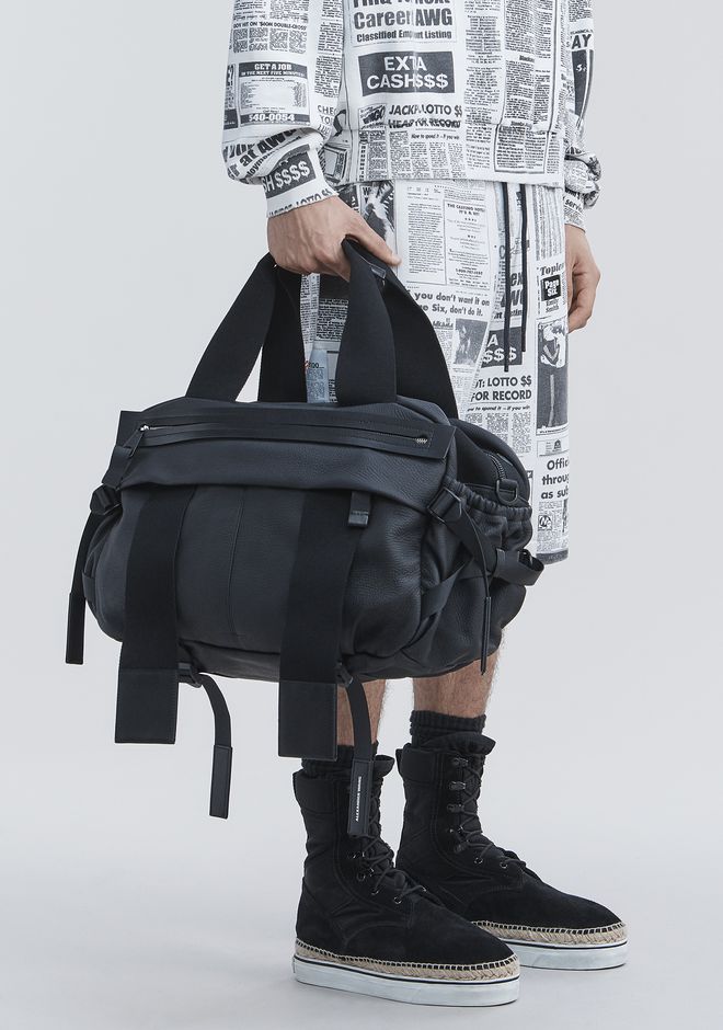 alexander wang adidas duffle bag